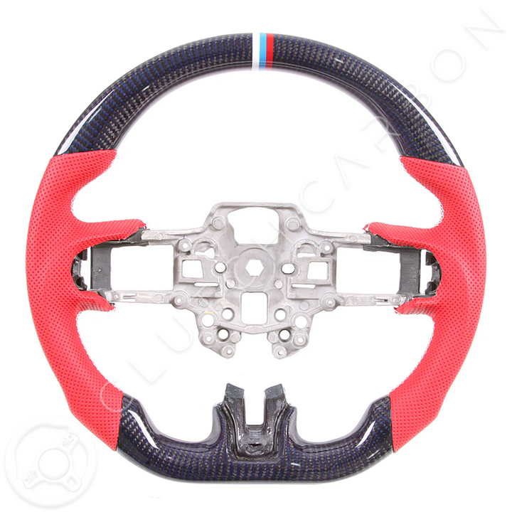 Custom Carbon Fiber Steering Wheel for Ford Mustang S550