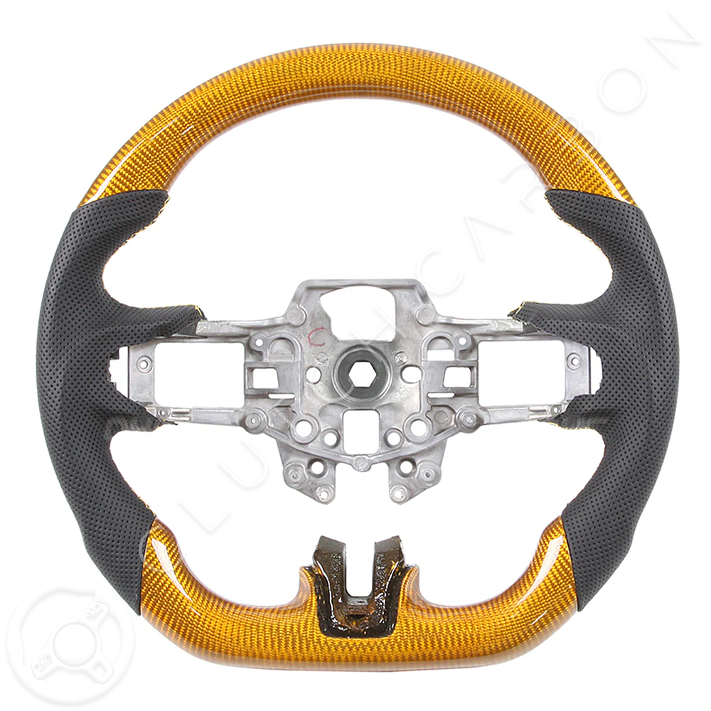 Custom Carbon Fiber Steering Wheel for Ford Mustang S550