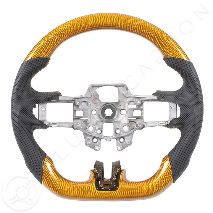 Custom Carbon Fiber Steering Wheel for Ford Mustang S550