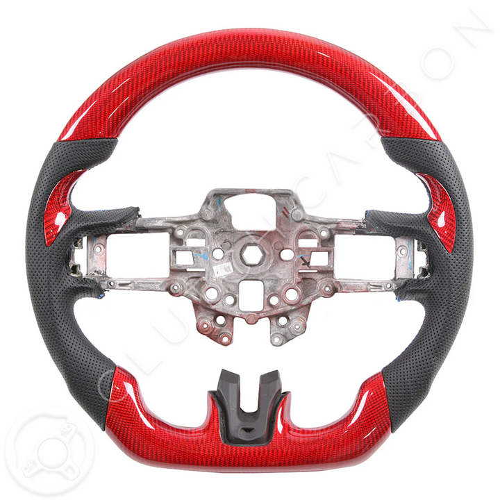 Custom Carbon Fiber Steering Wheel for Ford Mustang S550
