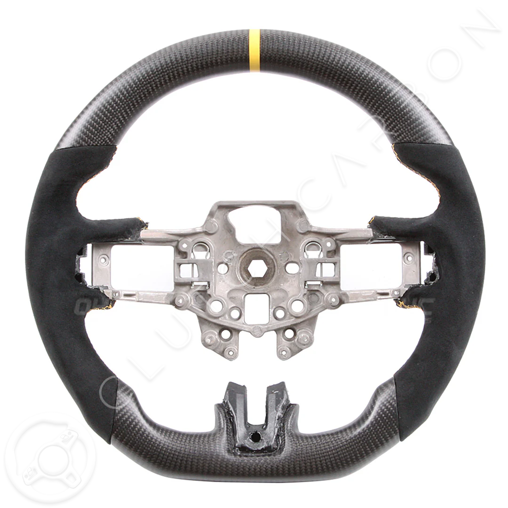 Custom Carbon Fiber Steering Wheel for Ford Mustang S550