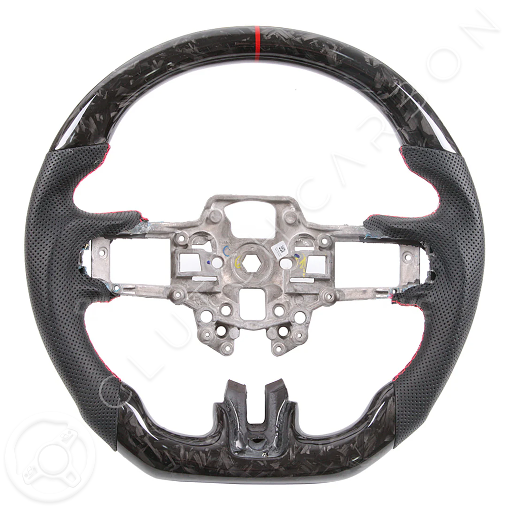 Custom Carbon Fiber Steering Wheel for Ford Mustang S550