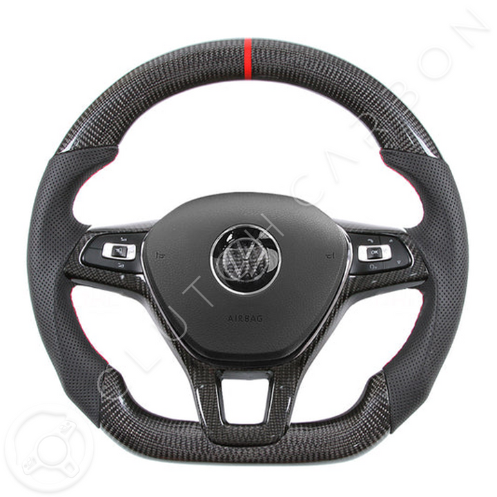 Custom Carbon Fiber Steering Wheel for Volkswagen Golf / GTI / R MK6
